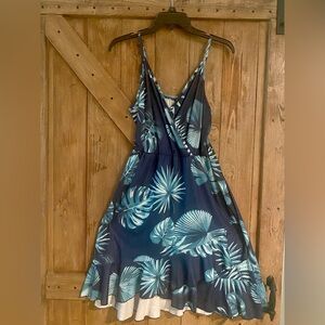 Navy/Aqua Summer Dress